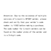 10 ft Spool Gun Replacement w/ Bonus Kit fit Lincoln SP180T SP 180T 11502 Welder